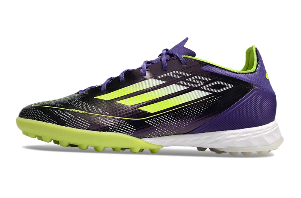 Chuteira Society F50 TF Roxa e Verde