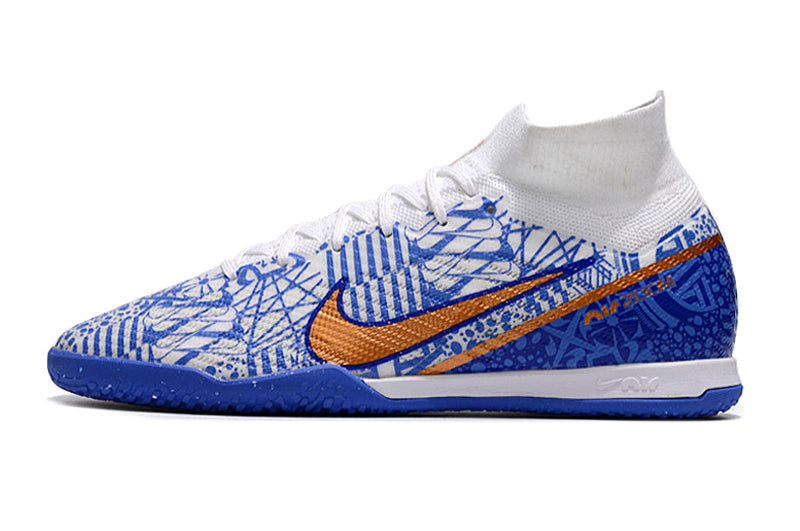 Chuteira Futsal Nike Air Zoom Mercurial Superfly 9 Elite IC Azul CR7