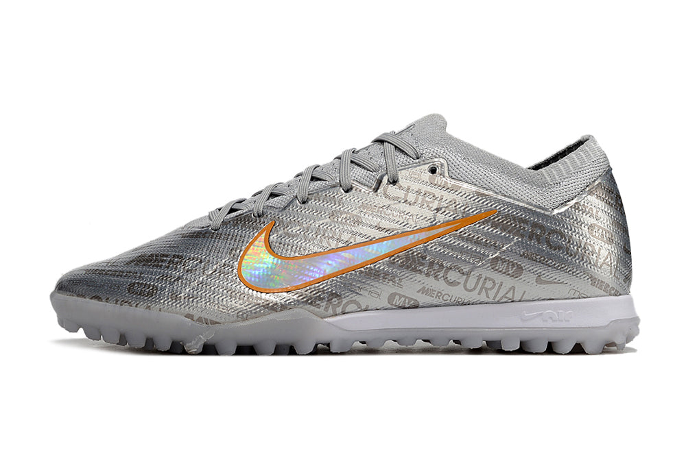 Chuteira Society Air Zoom Mercurial Vapor 15 Elite TF Prata
