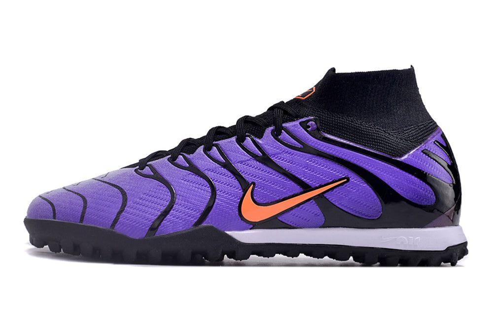 Chuteira Society Air Zoom Mercurial Superfly 9 Elite TF Roxa