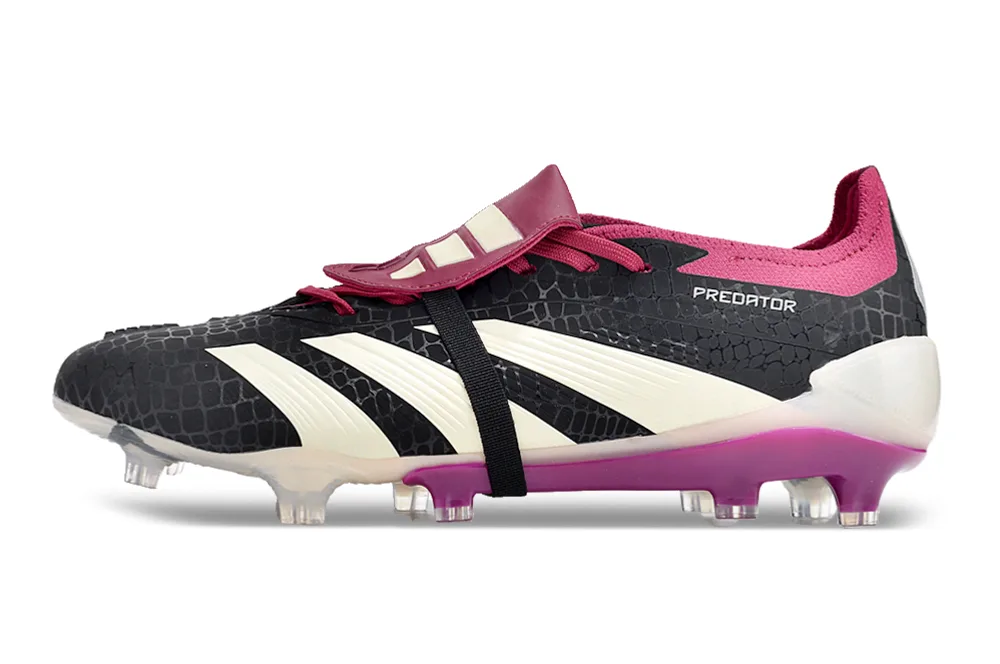 Chuteira Campo Predator FT 30 Elite FG Preta e Roxa