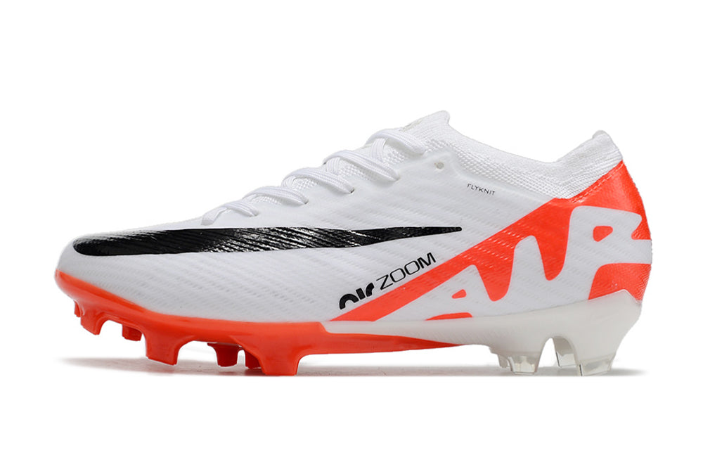 Chuteira Campo Air Zoom Mercurial Vapor 15 Elite FG Branca e Vermelha