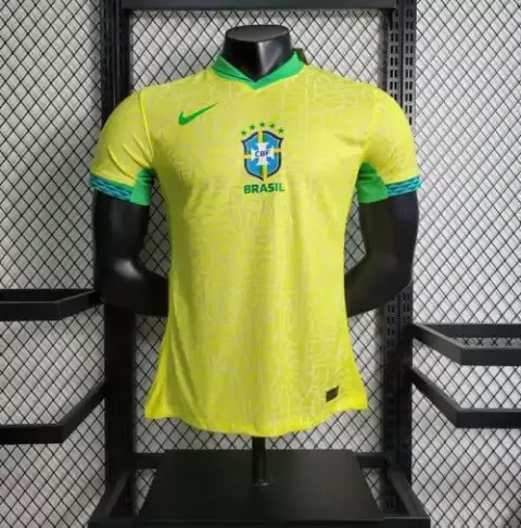 Camisa Seleção Brasileira Home 24/25 Jogador - Amarela