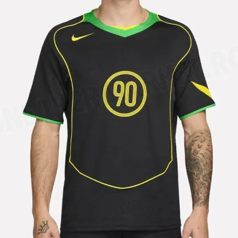 Camisa Brasil Total 90 25/26 Nike - Preta - Torcedor