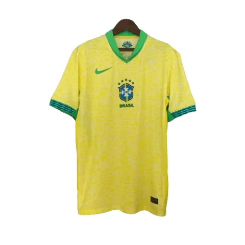 Camisa Seleção Brasil Home 24/25 Torcedor - Amarela