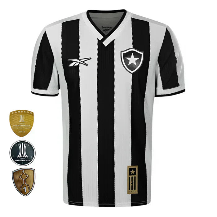 Botafogo Home 24/25 - Preta e Branca #LuizHenrique7