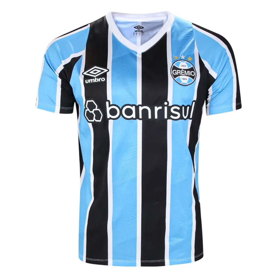 Camisa Grêmio Home 24/25 - Azul e Preta - Torcedor