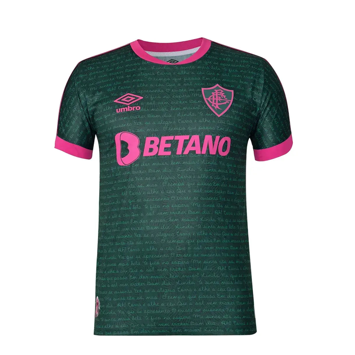 Camisa Fluminense Third 23/24 - Verde e Rosa - Torcedor