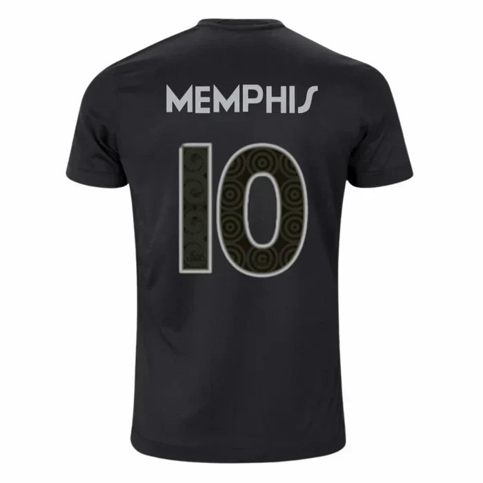 Camisa Corinthians Away 24/25 - Preta #Memphis10 - Torcedor