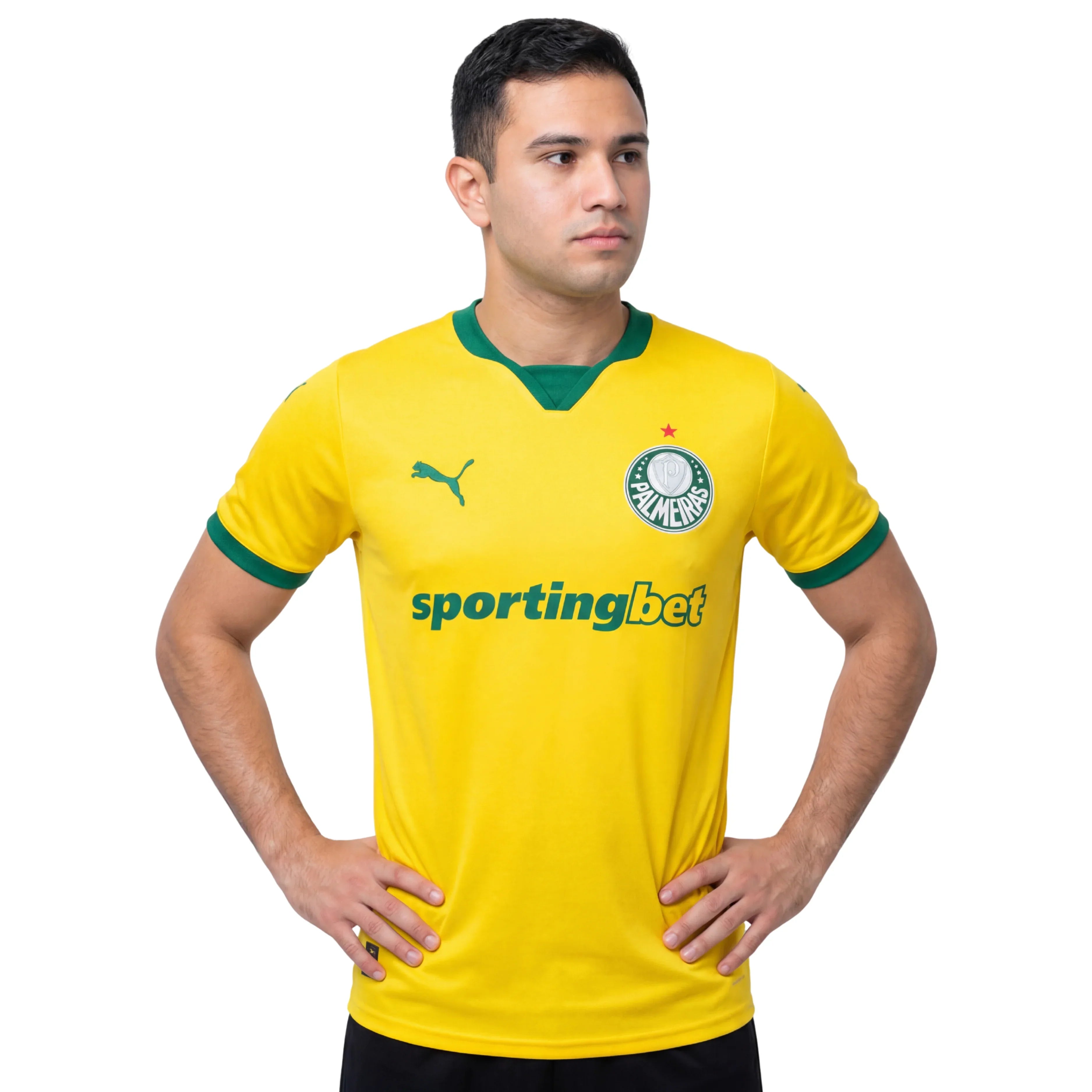 Camisa Palmeiras Third 25/26 Jogador - Amarela