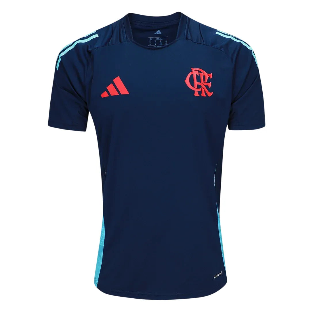 Camisa Flamengo Comissão 25/26 - Azul Escuro - Torcedor