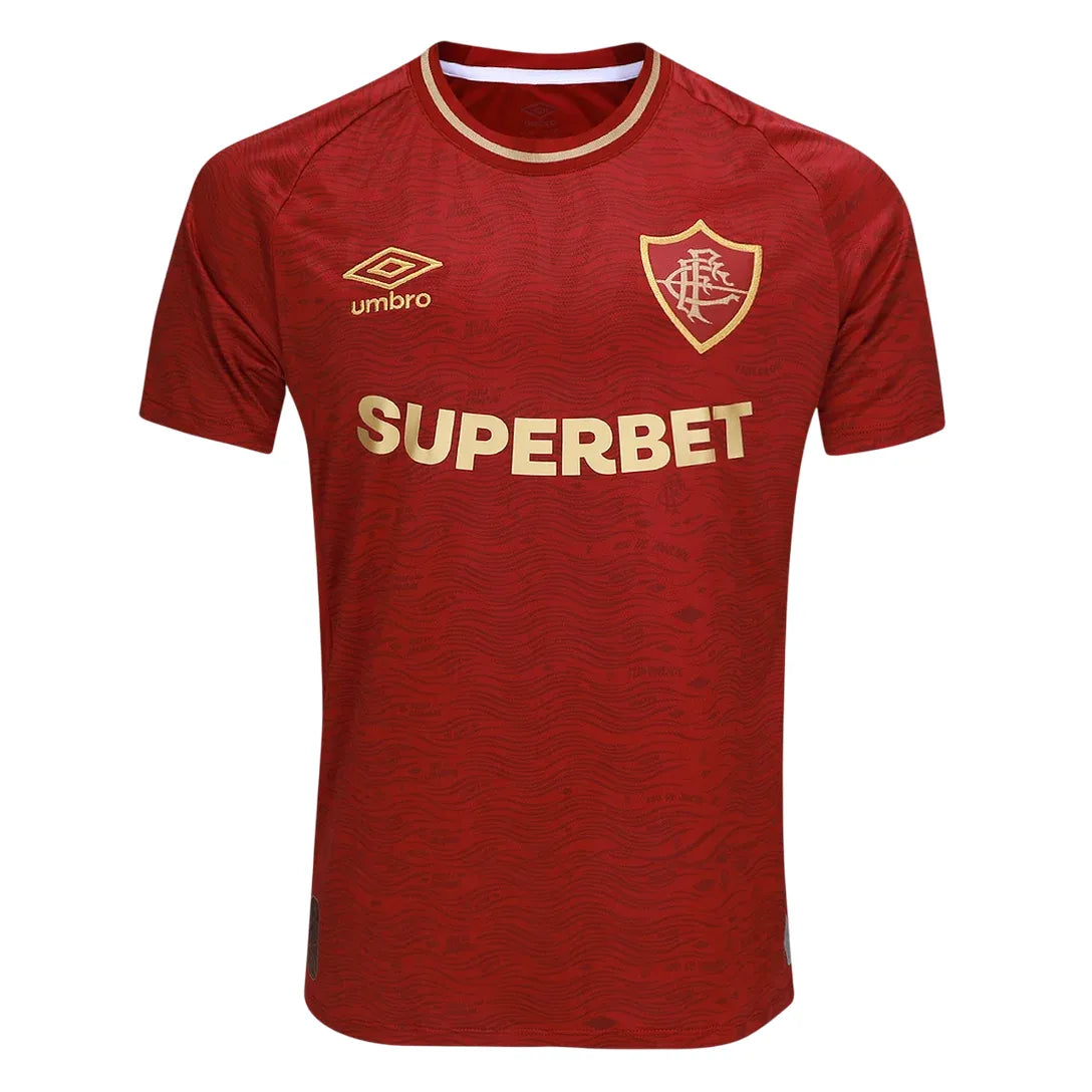Camisa Fluminense Third 25/26 - Vinho e Dourada - Torcedor