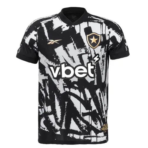 Camisa Botafogo 4th 25/26 - Preta e Branca - Torcedor