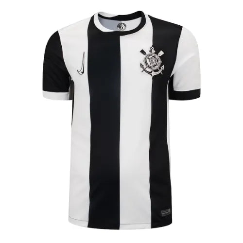 Camisa Corinthians Third 24/25 - Preta e Branca - Torcedor