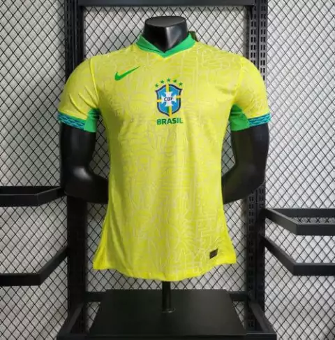 Camisa Seleção Brasileira Home 24/25 Jogador - Amarela
