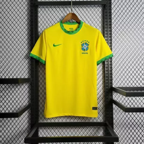 Camisa Brasil Home 20/21 Torcedor Nike - Amarela