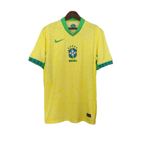 Camisa Seleção Brasil Home 24/25 Torcedor - Amarela