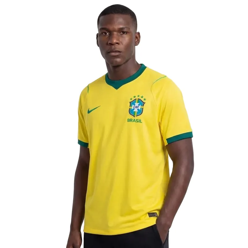 Camisa Brasil Home 2026 - Amarela - Torcedor