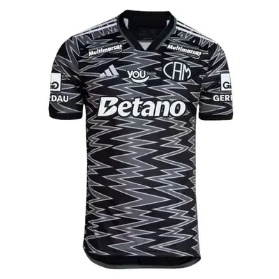 Camisa Atlético Mineiro Third 24/25 - Preta - C/ Patrocínio - Torcedor