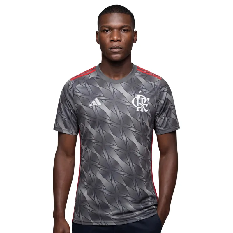Camisa Flamengo Third 24/25 - Cinza - Torcedor