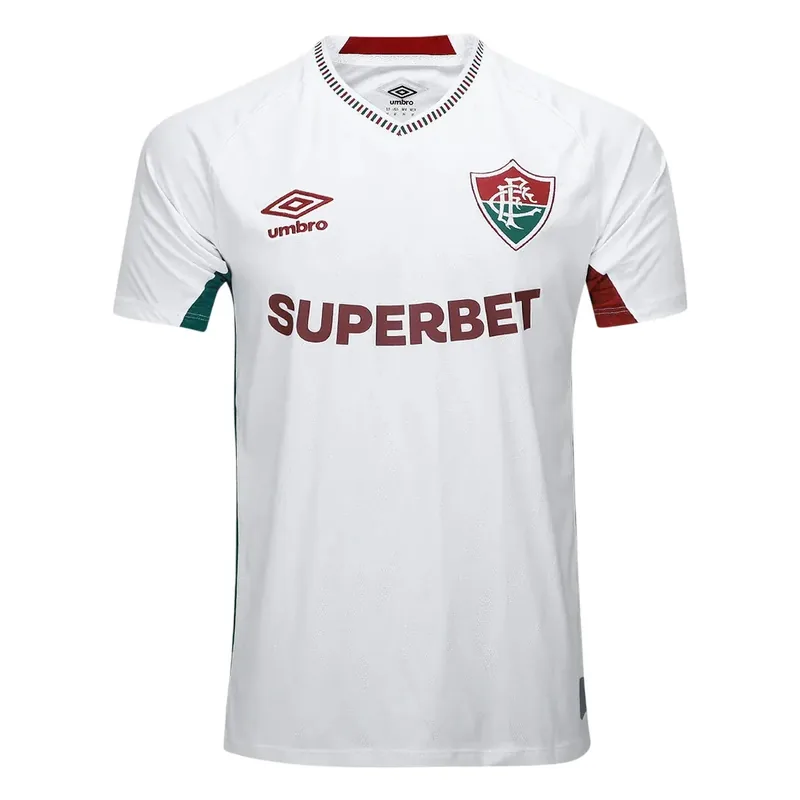 Camisa Fluminense Away 25/26 - Branca - Torcedor