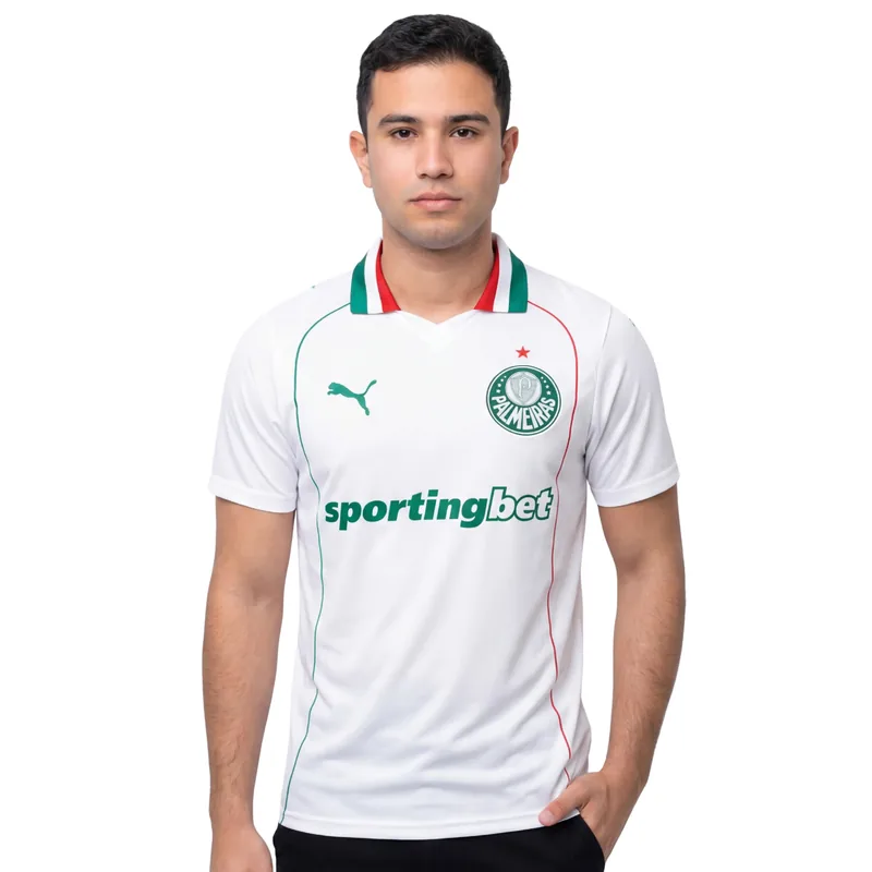 Camisa Palmeiras Away 26/27 - Branca - Torcedor