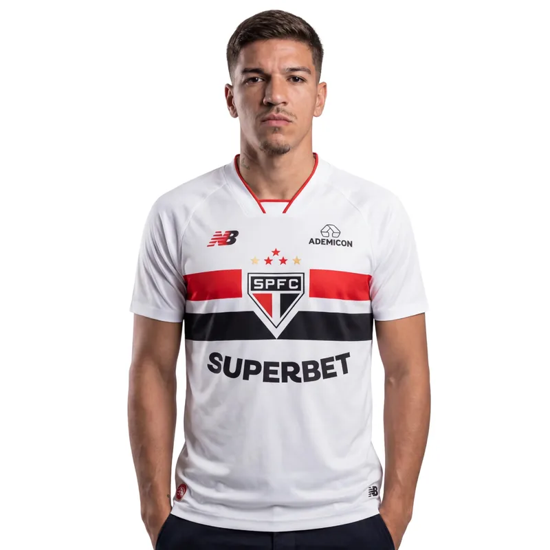 Camisa SPFC Home 26/27 - Branca - Torcedor