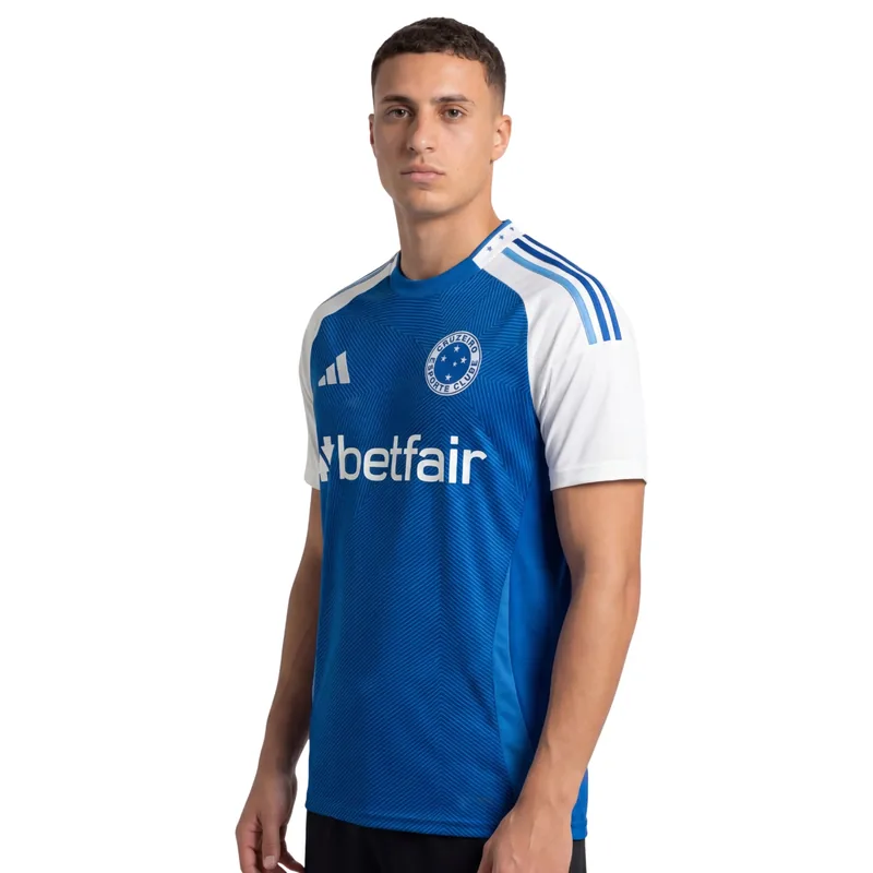 Camisa Cruzeiro Home 25/26 - Azul - Torcedor